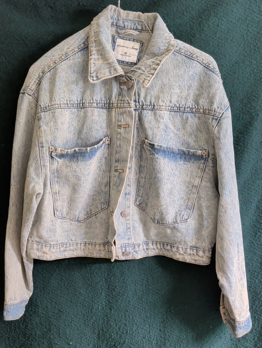 Light Blue Washed Denim Jacket - Brand: Highway Jeans